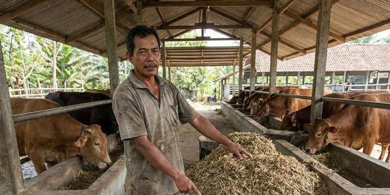 Pakan Fermentasi Untuk Sapi Yang Efektif Menambah Bobot