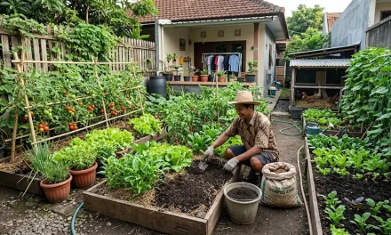 Kebun Organik: Cara Menanam Memperhatikan Kondisi Tanah