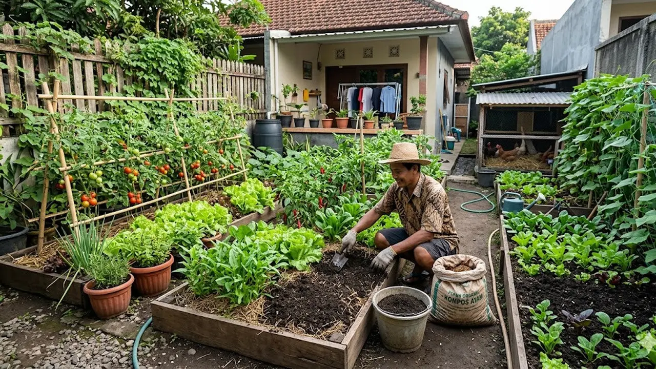 Kebun Organik: Cara Menanam Memperhatikan Kondisi Tanah